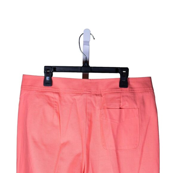 Talbots Women's Chino Pants Pink Stretch Straight Leg Signature Trousers Size 8 - Picture 7 of 8
